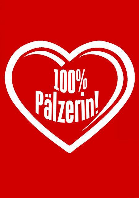 100% PÄLZERIN! Postkarte - Palz Shop
