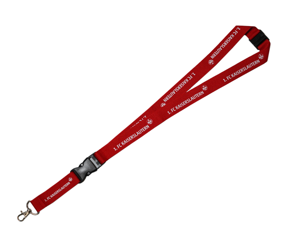 1. FCK Schlüsselband - rot