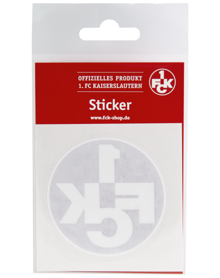 1. FC Kaiserslautern Sticker - rund 5,7 cm