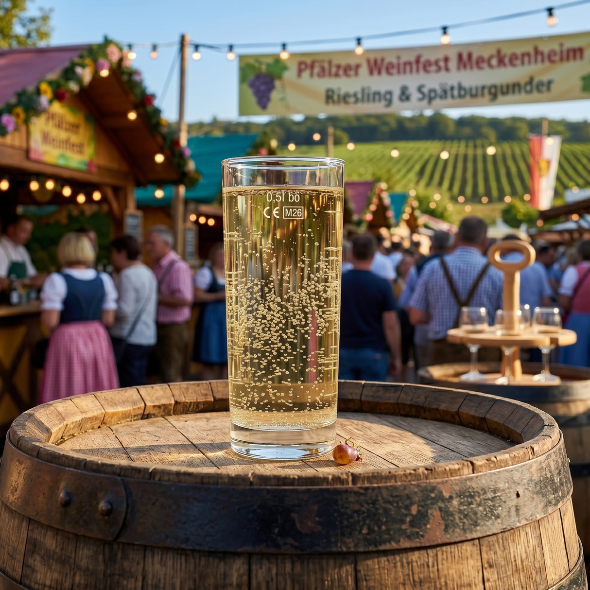 Tradition trifft Genuss – das ideale Glas für Pfälzer Schorle
