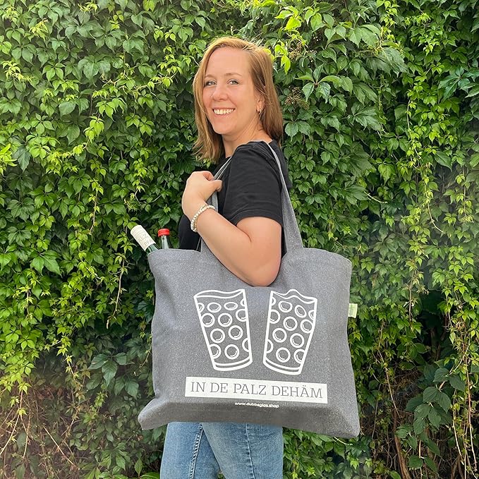 In de Palz dehäm & Dubbegläser XXL Shopper und Samy