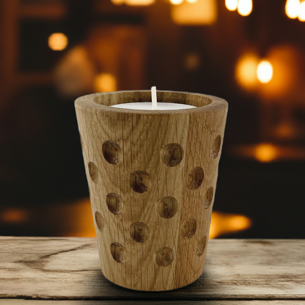 Mini Dubbeglas Teelichthalter