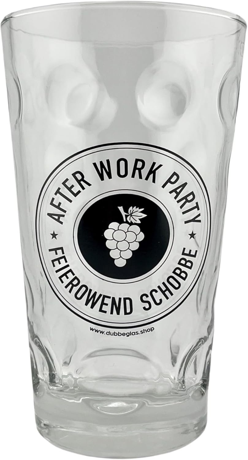 After Work Party - Feierowend Schobbe Dubbeglas 0,5 L