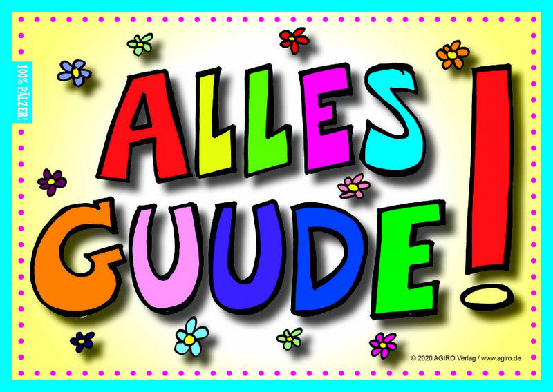 Alles Guude! Postkarte - Palz Shop