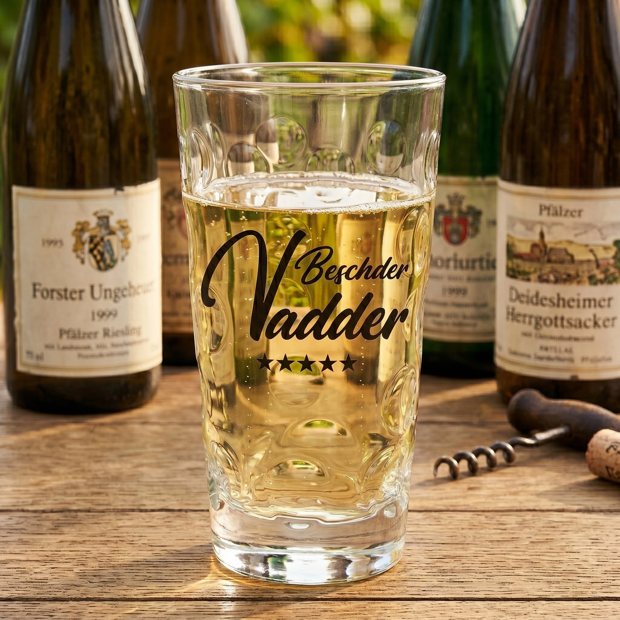 Das 0,5 L Dubbeglas für den besten Vater aus der Pfalz