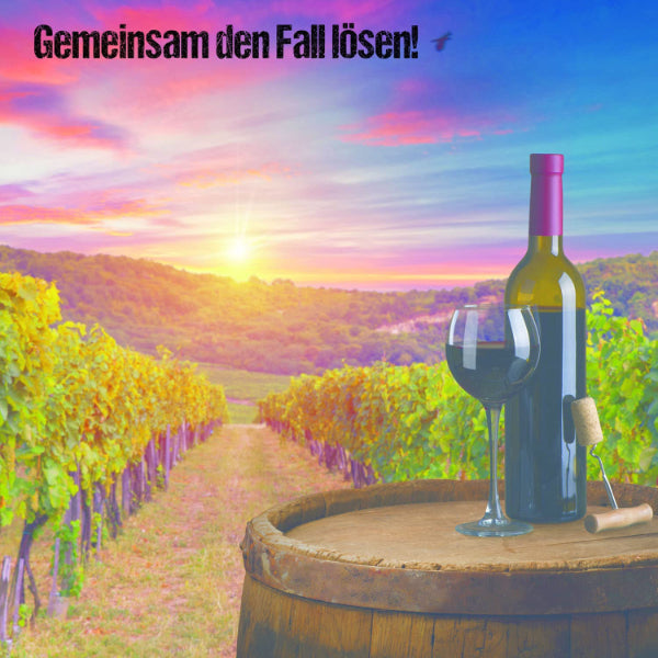 Murder Mystery Case File - Der Tote im Weinkeller