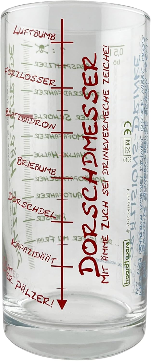 Pfälzer Dorschdmesser Schoppenglas 0,5 L