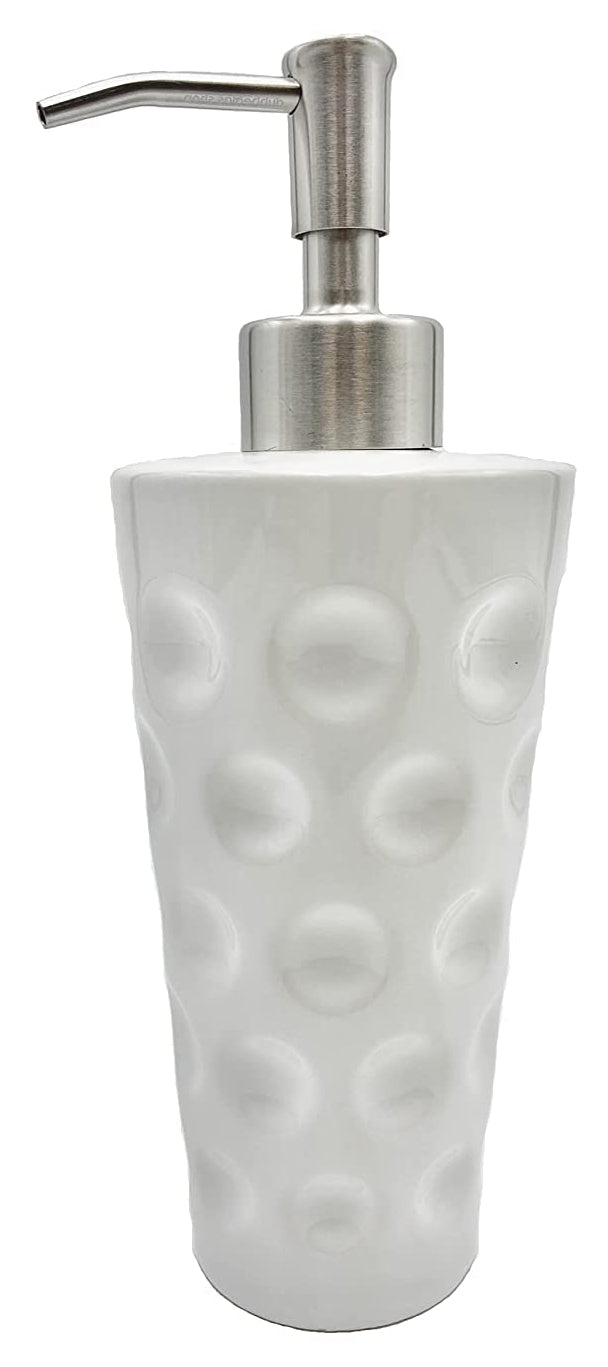 Dubbeglas Seifenspender (Griffelbuzzer) - weiß