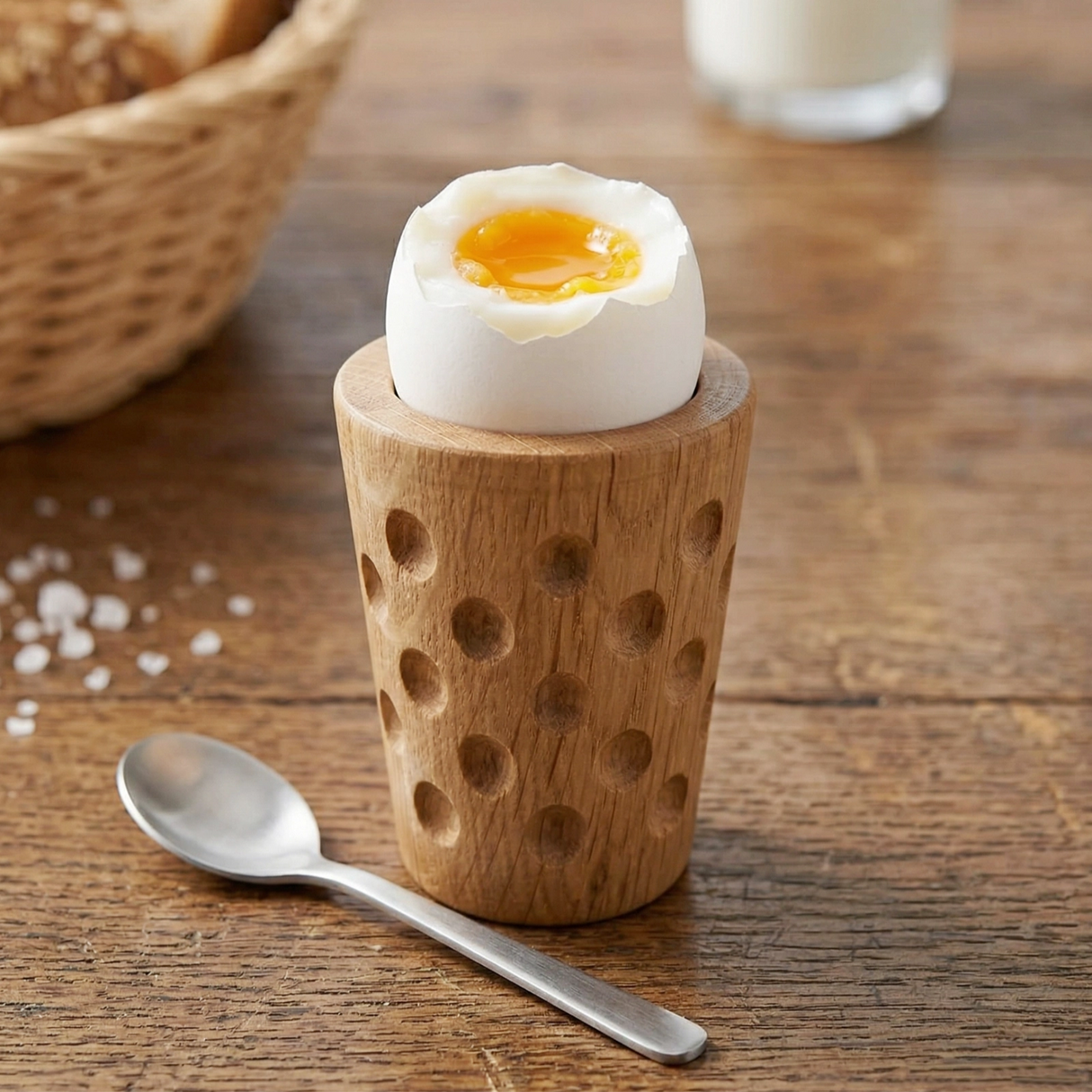 Mit dem Dubbeglas Eierbecher schmeckt das Frühstücksei noch besser.