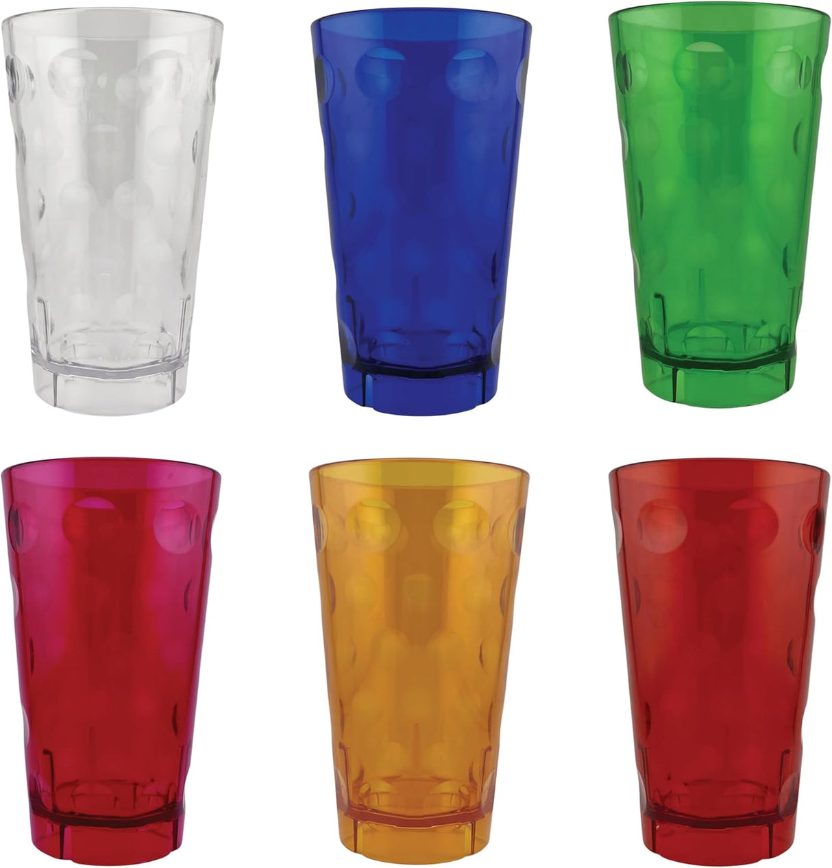 Dubbebecher 0,5 Liter aus Kunststoff mit Logofläche - Mix