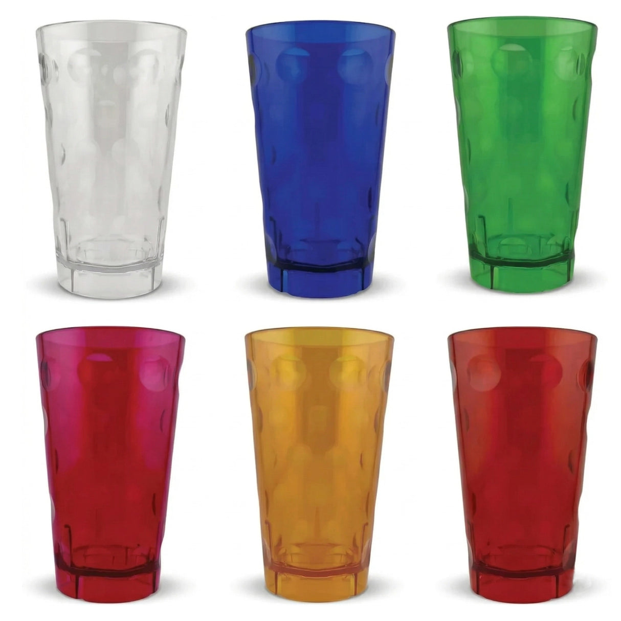 Dubbebecher 0,5 Liter aus Kunststoff mit Logofläche - in verschiedenen Farben.