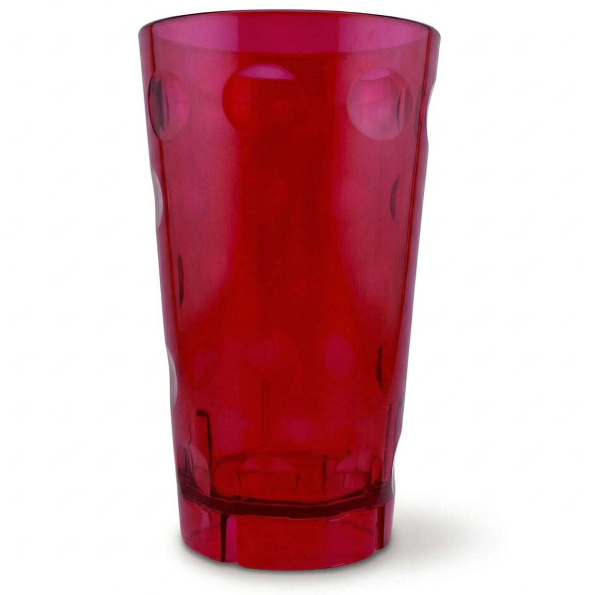 Dubbebecher 0,5 Liter aus Kunststoff mit Logofläche - Pink