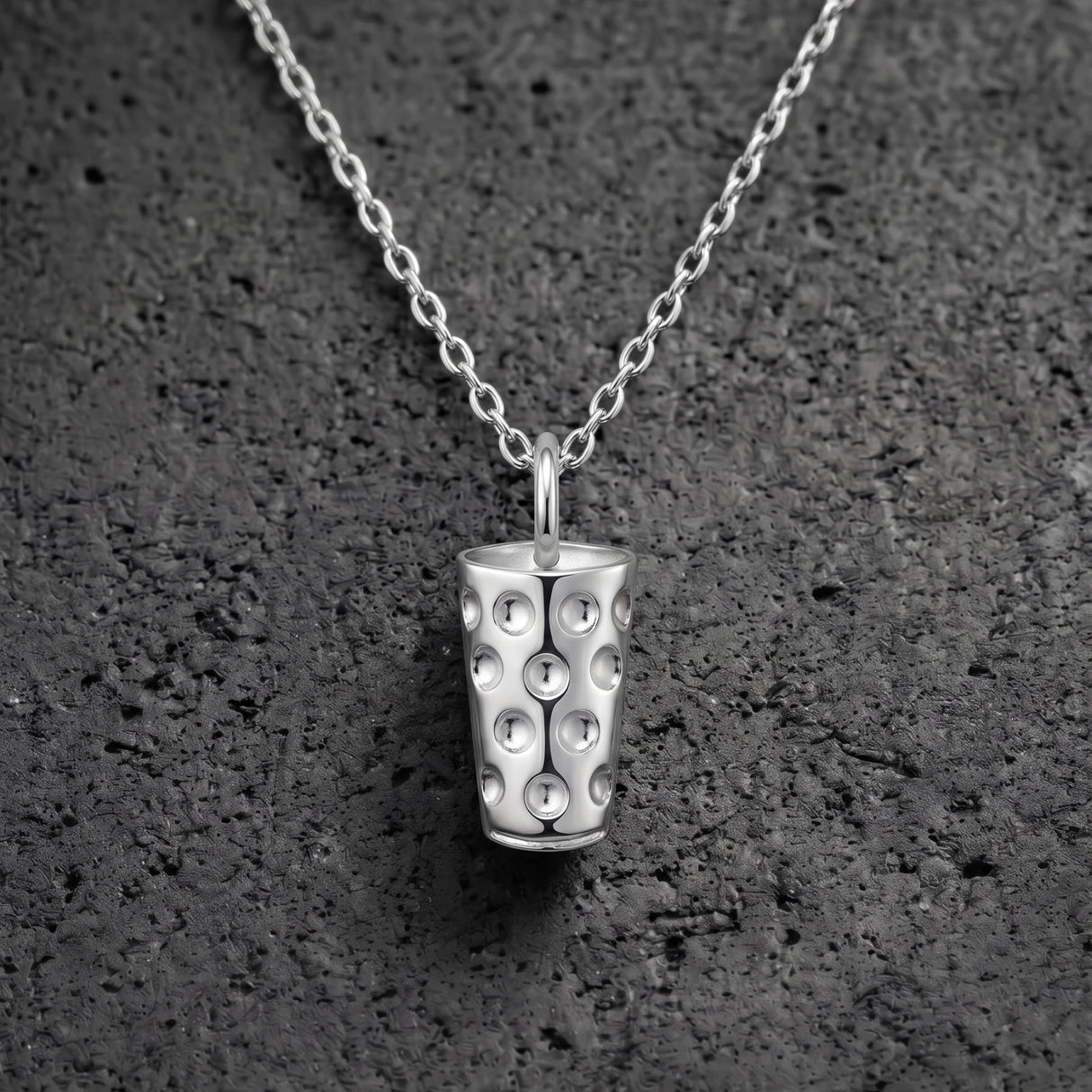 Pfälzer Schorleglas als Kette in Silber – charmant und besonders