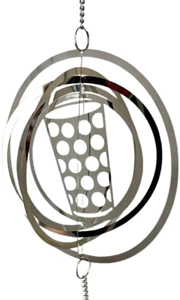 Dubbeglas Windspiel - Pfälzer Deko - in Bewegung