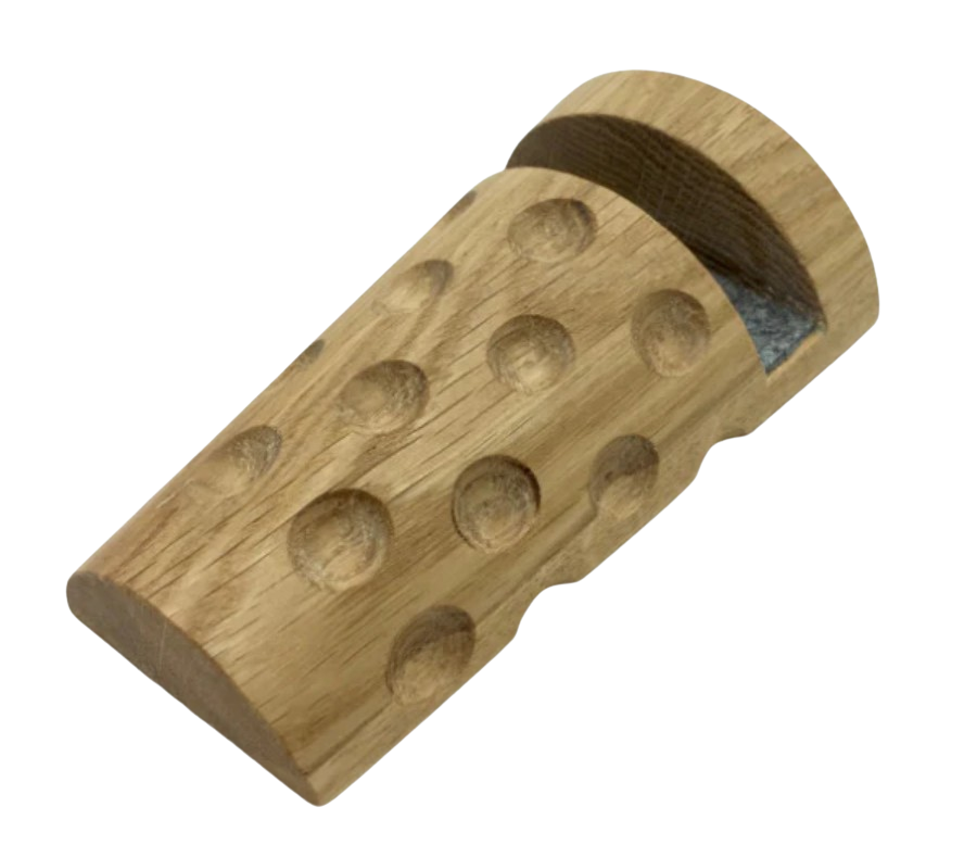 Dubbeglas Handyhalter aus Holz