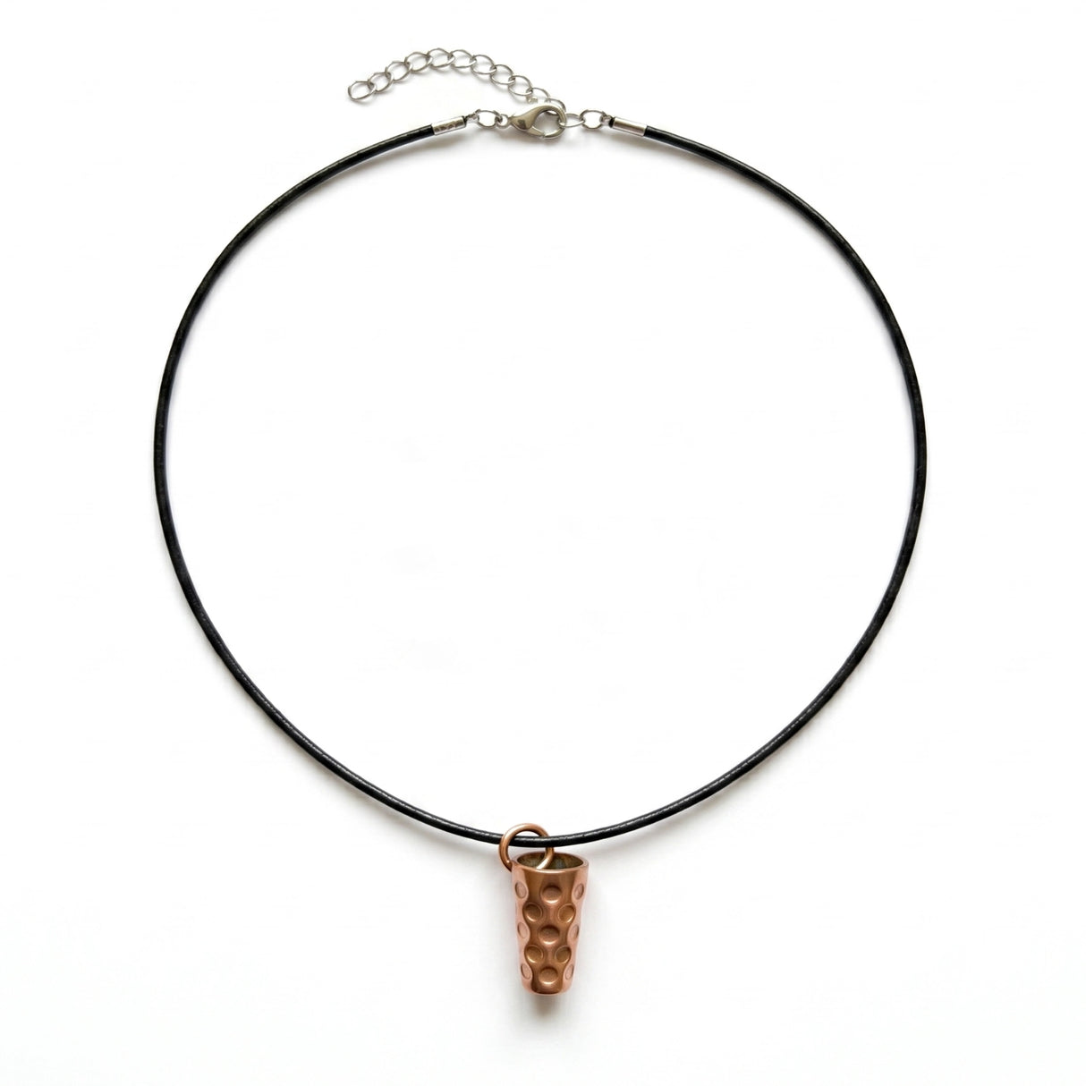 Dubbeglas Kette - Roségold