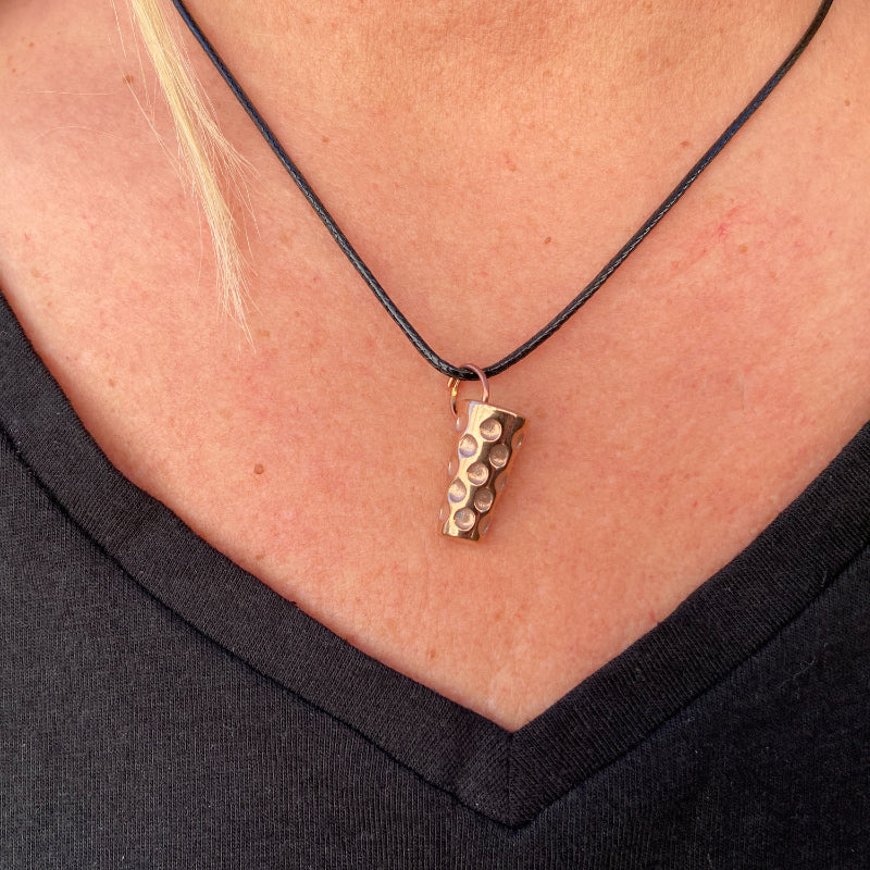 Dubbeglas Kette - Roségold (Kupfer)