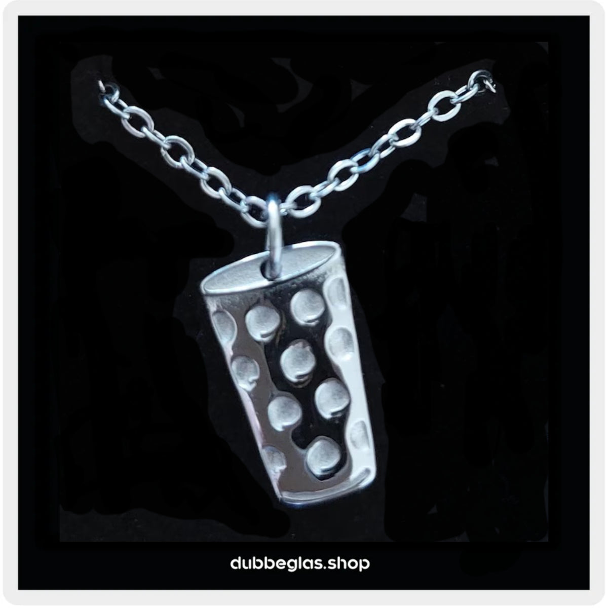 Dubbeglas Kette - Silber