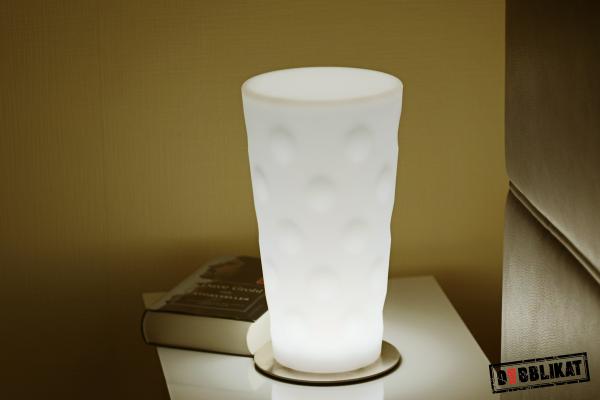 Dubbeglas Lampe - Dubbe Lämpche