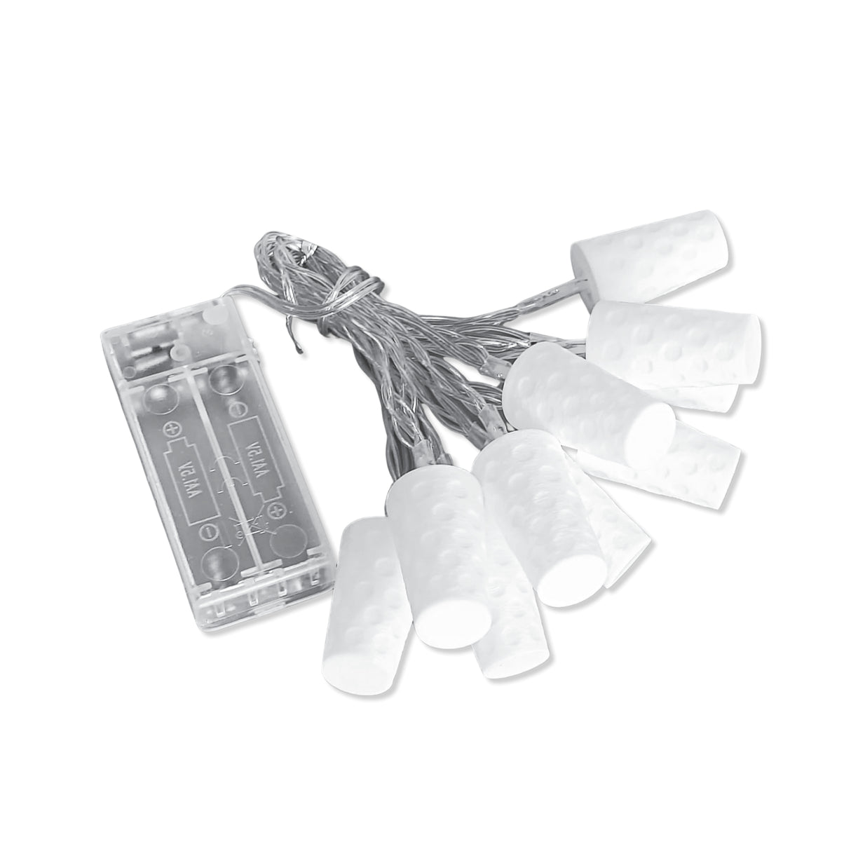 Dubbeglas Lichterkette - 10 Stück