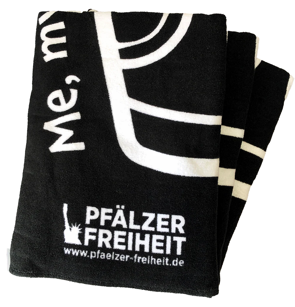 Sauna- & Badetuch - Me, my Dubbeglas and I - Pfälzer Freiheit