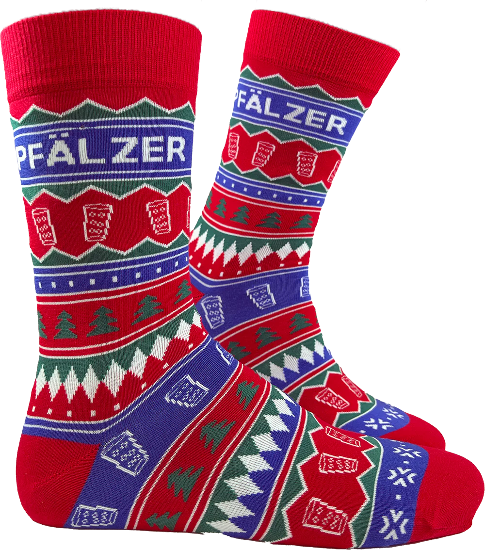 Dubbeglas Socke Weihnachten - Winter Edition