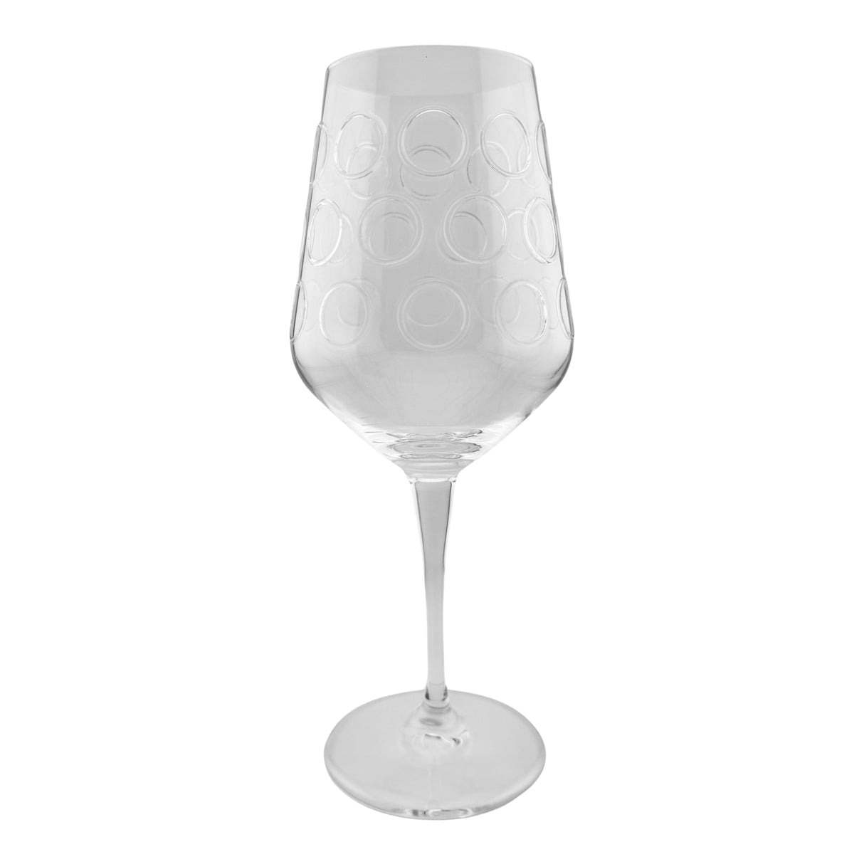 Dubbe Weinglas - mit aufgedruckten Dubbe