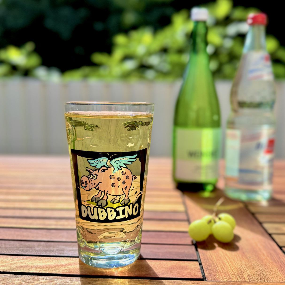 Dubbino Dubbeglas 0,5 L mit Pfälzer Schorle