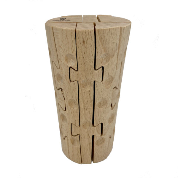 Duzzle - 3D Dubbeglas Holzpuzzle