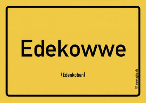 Edenkoben - Edekowwe Aufkleber