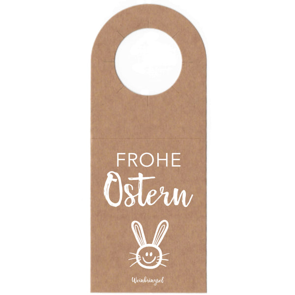 Frohe Ostern Flaschenanhänger / Weinflaschenanhänger