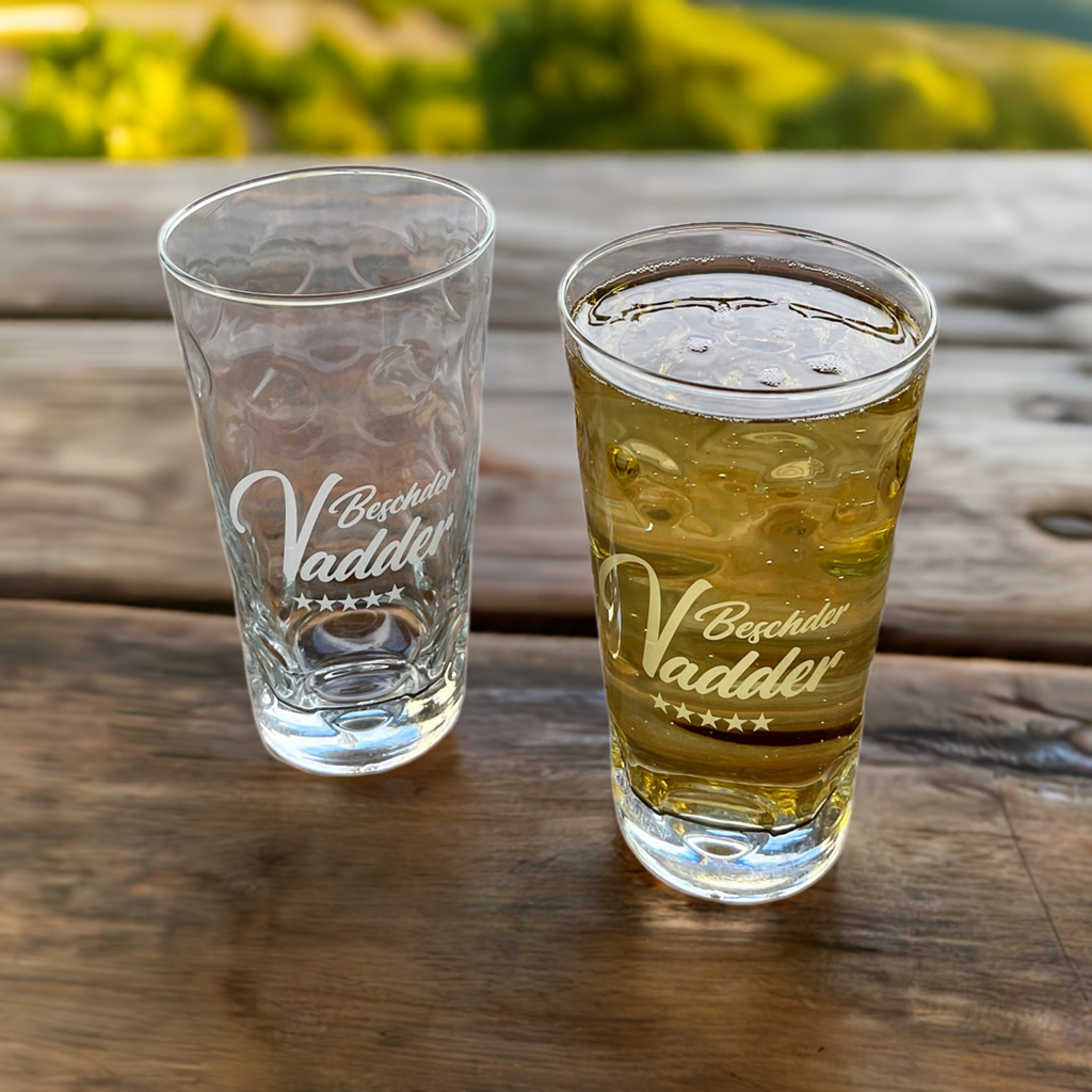 Beschder Vadder Dubbeglas 0,5 L (Aufdruck milchig/frozen)