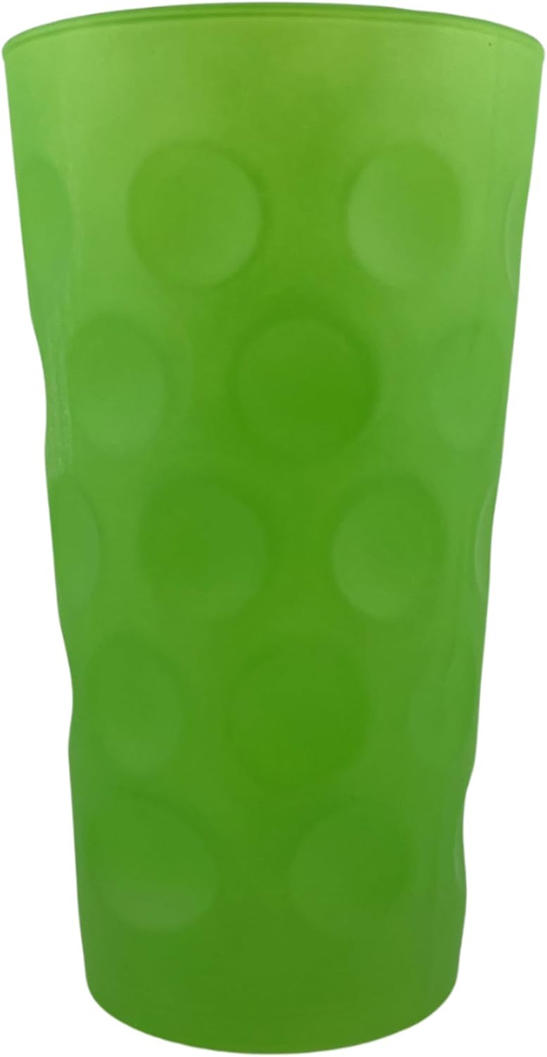 Grün matt farbiges Dubbeglas 0,5 L