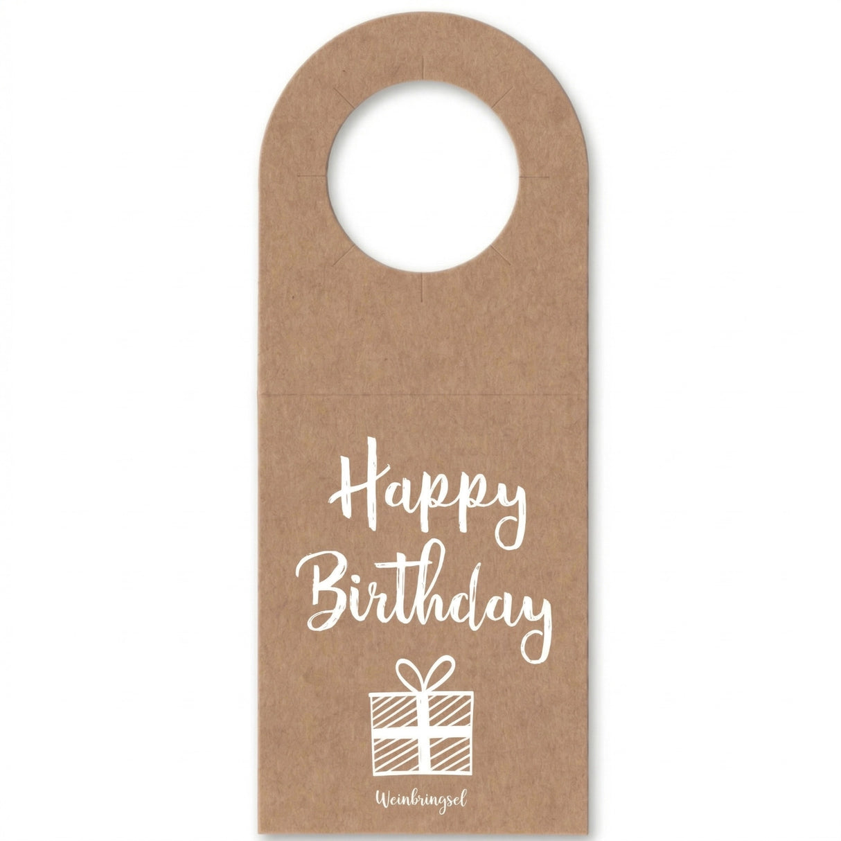 Happy Birthday Flaschenanhänger - Der Geburtstag Anhänger für Flaschen