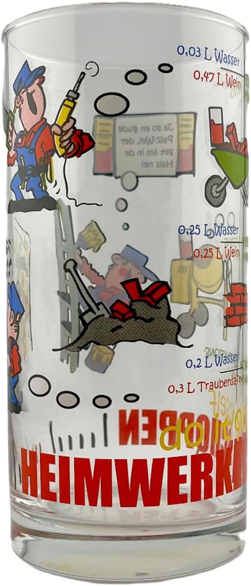 Heimwerkerschoppen Schoppenglas 0,5 l