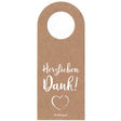 Herzlichen Dank! Flaschenanhänger / Weinflaschenanhänger