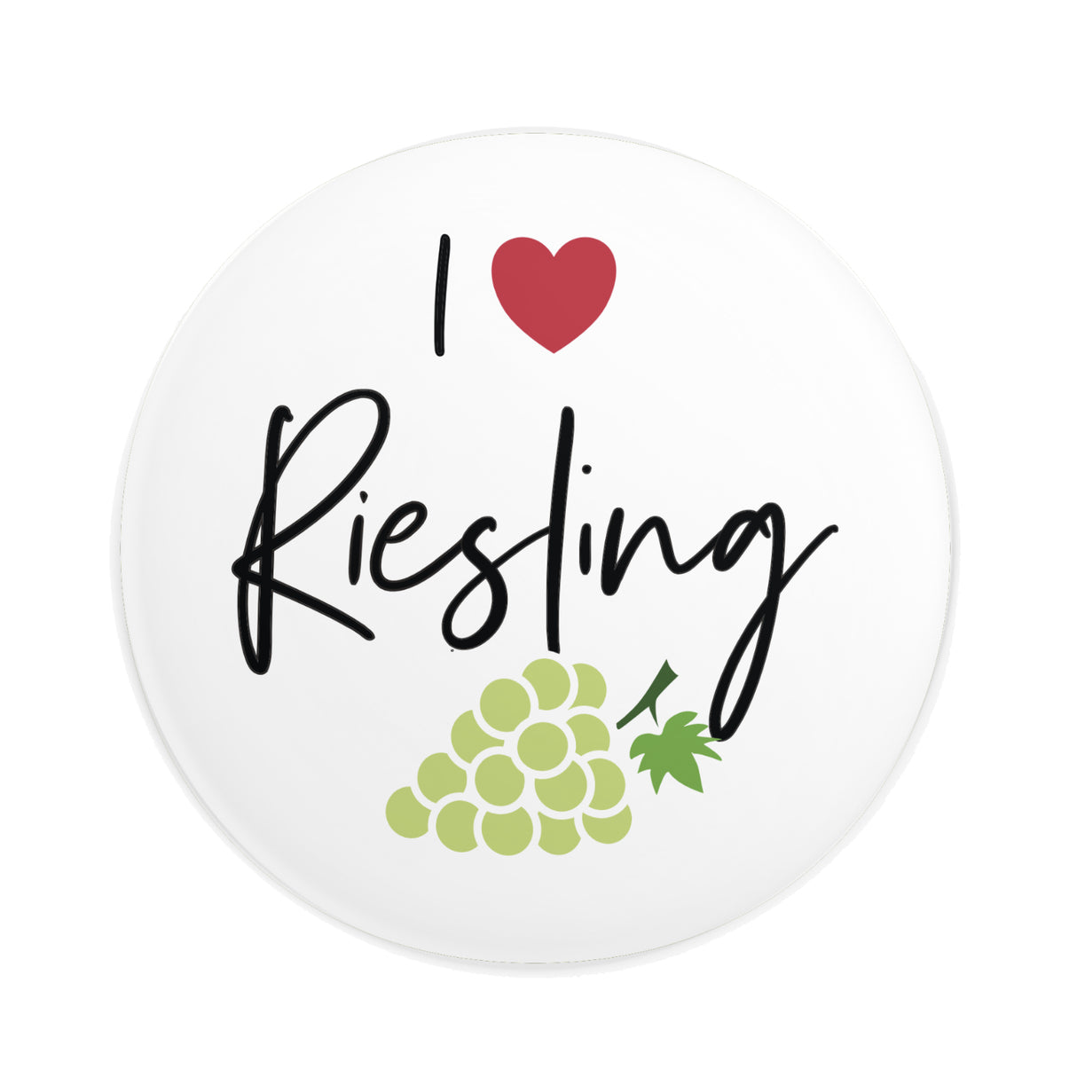 I love Riesling Button Ø 25 mm, Pfalz Shop