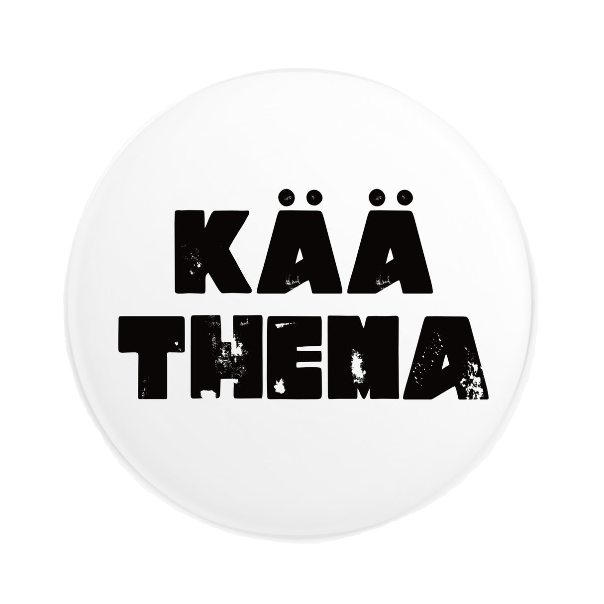 Kää Thema - Pfälzisch Button Ø 25 mm, Weiß, Pfalz Shop
