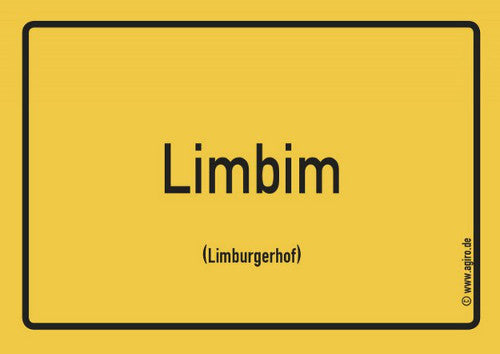 Limburgerhof - Limbim Aufkleber