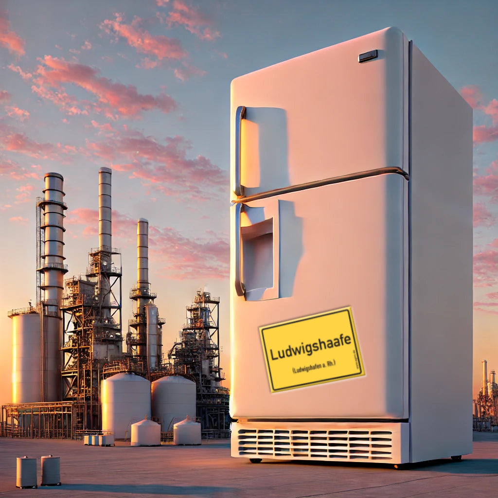 Ludwigshafen am Rhein - Ortsschild Magnet, Pfalz Shop