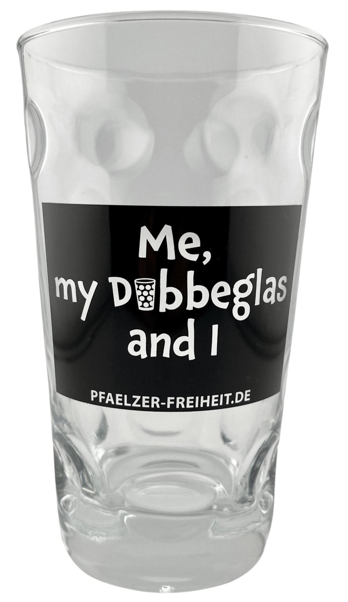 Me, my Dubbeglas and I - Dubbeglas 0,5 L
