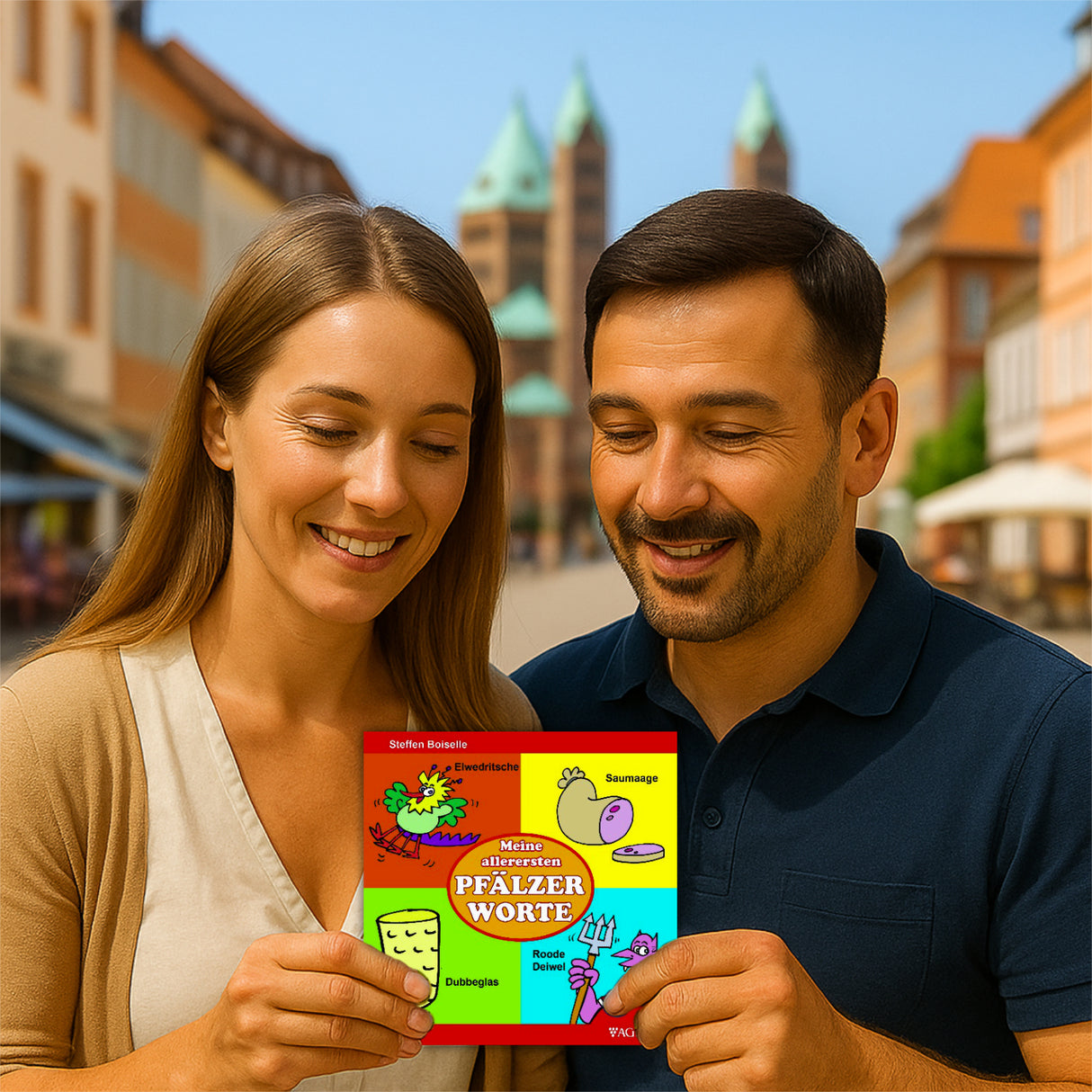 Meine allerersten PFÄLZER WORTE - Paar in Speyer