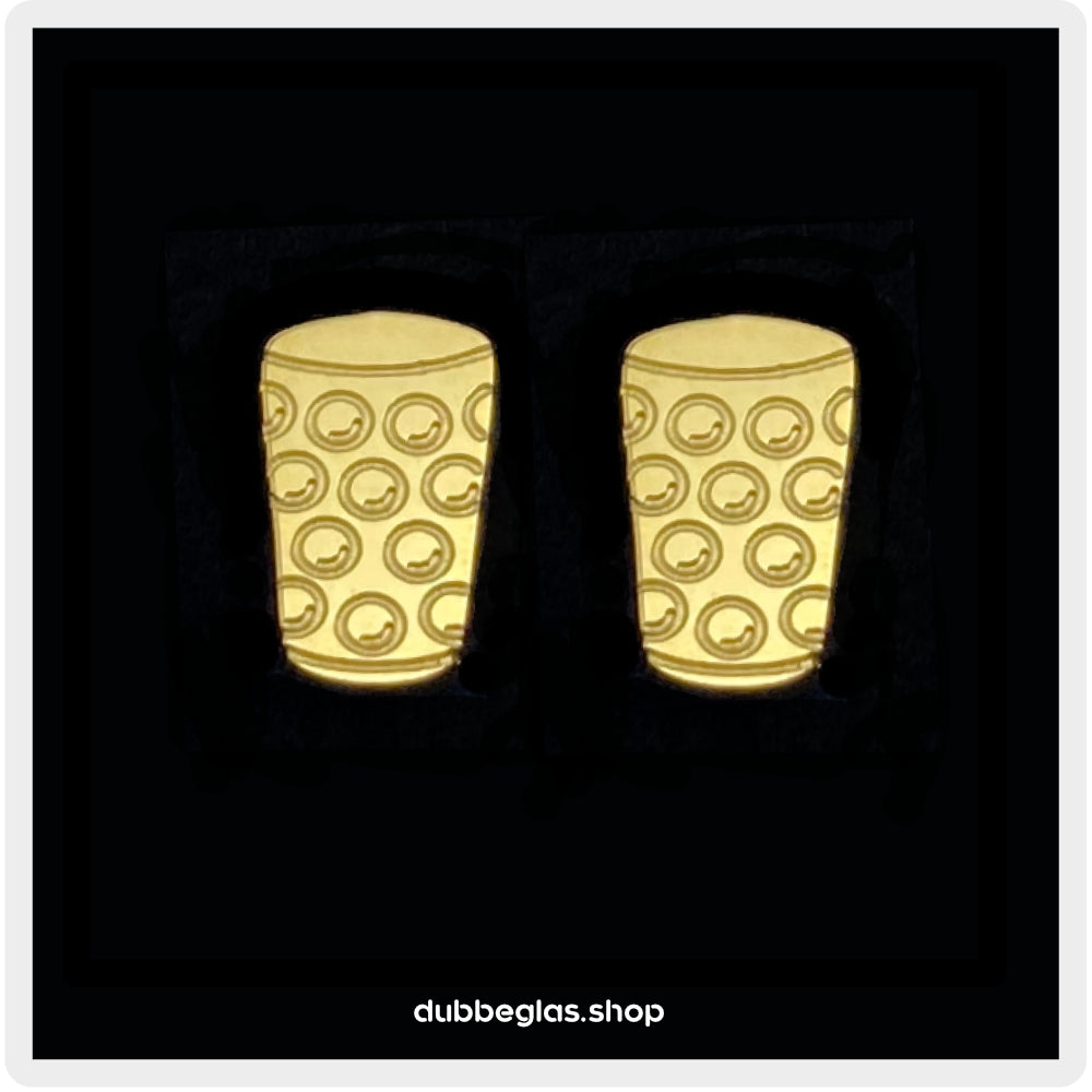 Mini Dubbeglas Ohrstecker (6 mm)