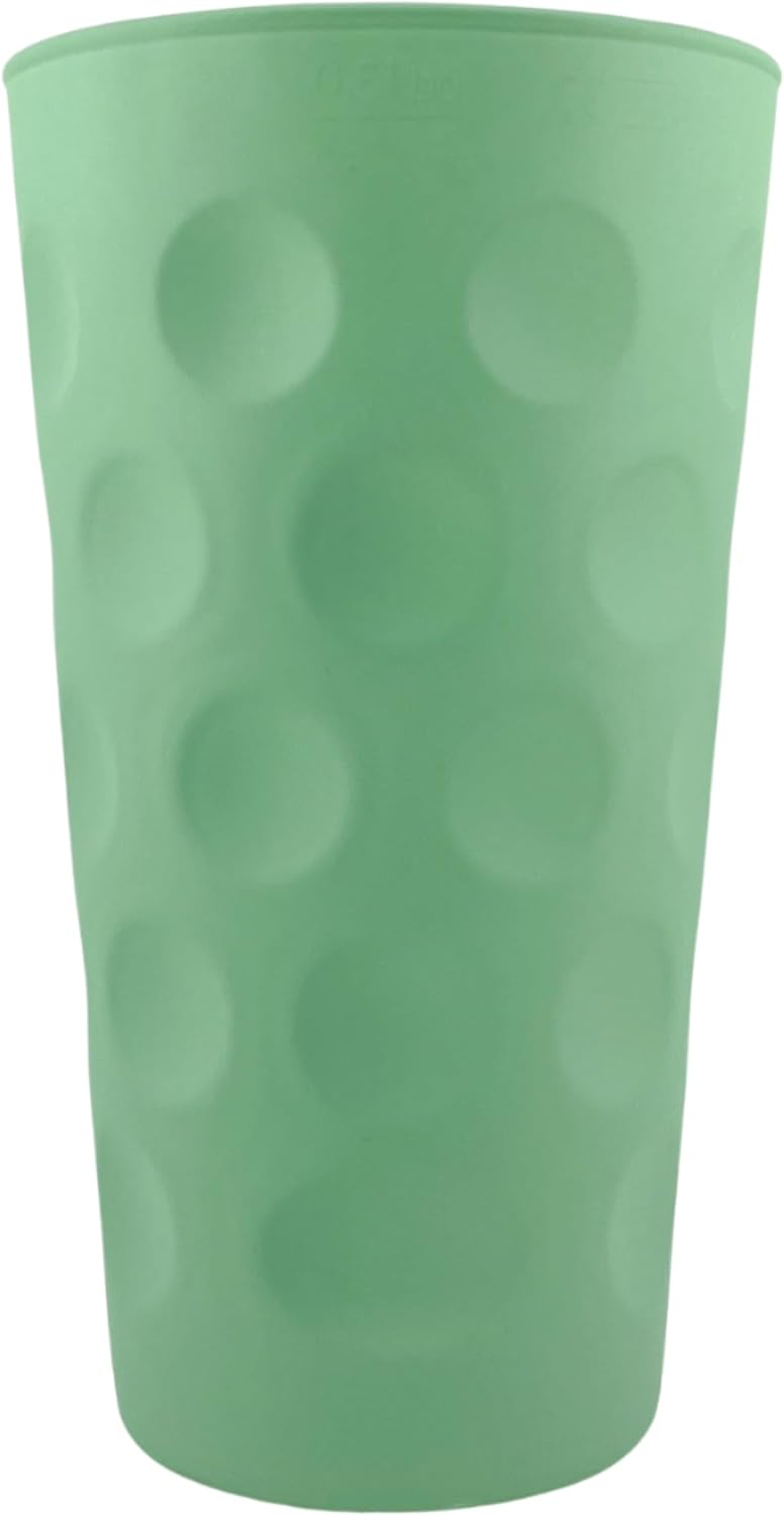 Mint matt farbiges Dubbeglas 0,5 L