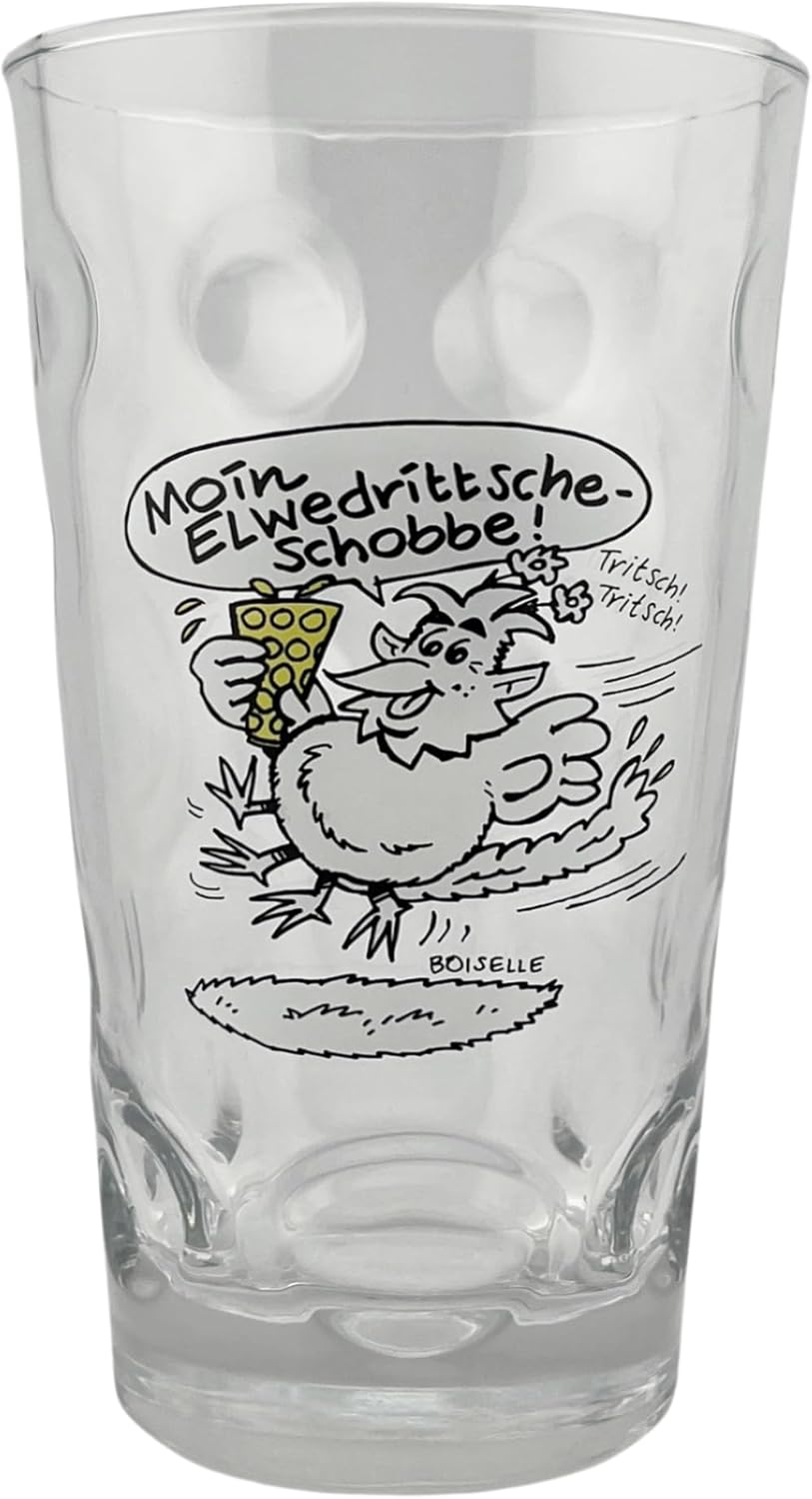Moin Elwedrittsche-Schobbe Dubbeglas 0,5 L