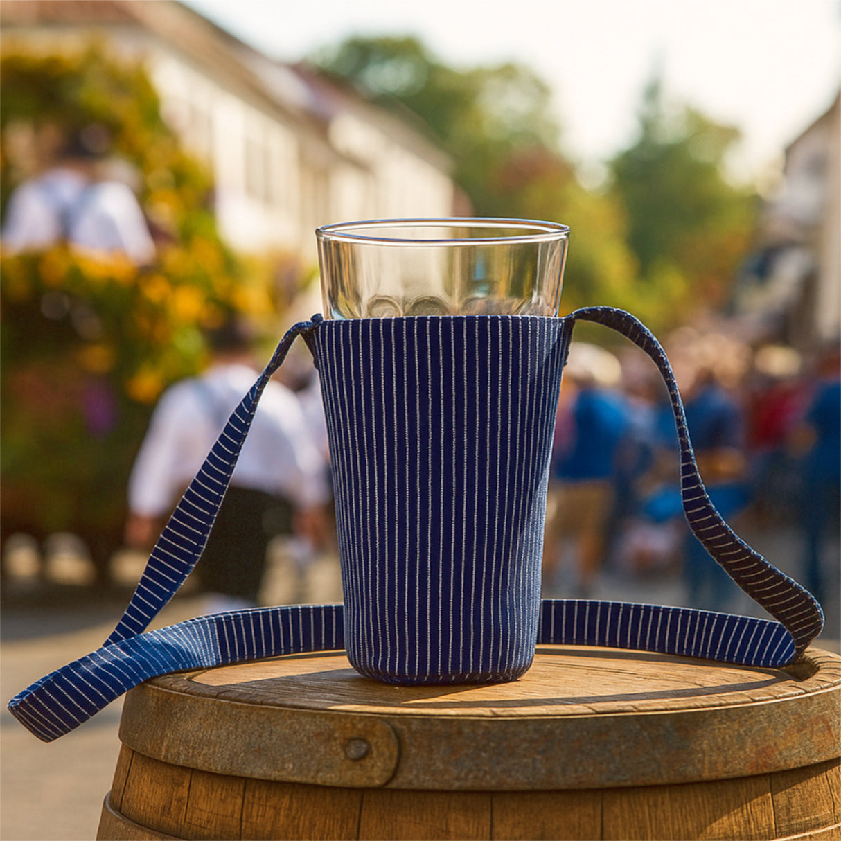 Winzerstoff Dubbeglashalter, in Neustadt auf dem Winzerfestumgzug