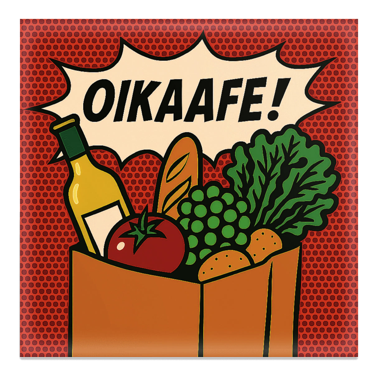 Oikaafe! Magnet - Pfälzisch