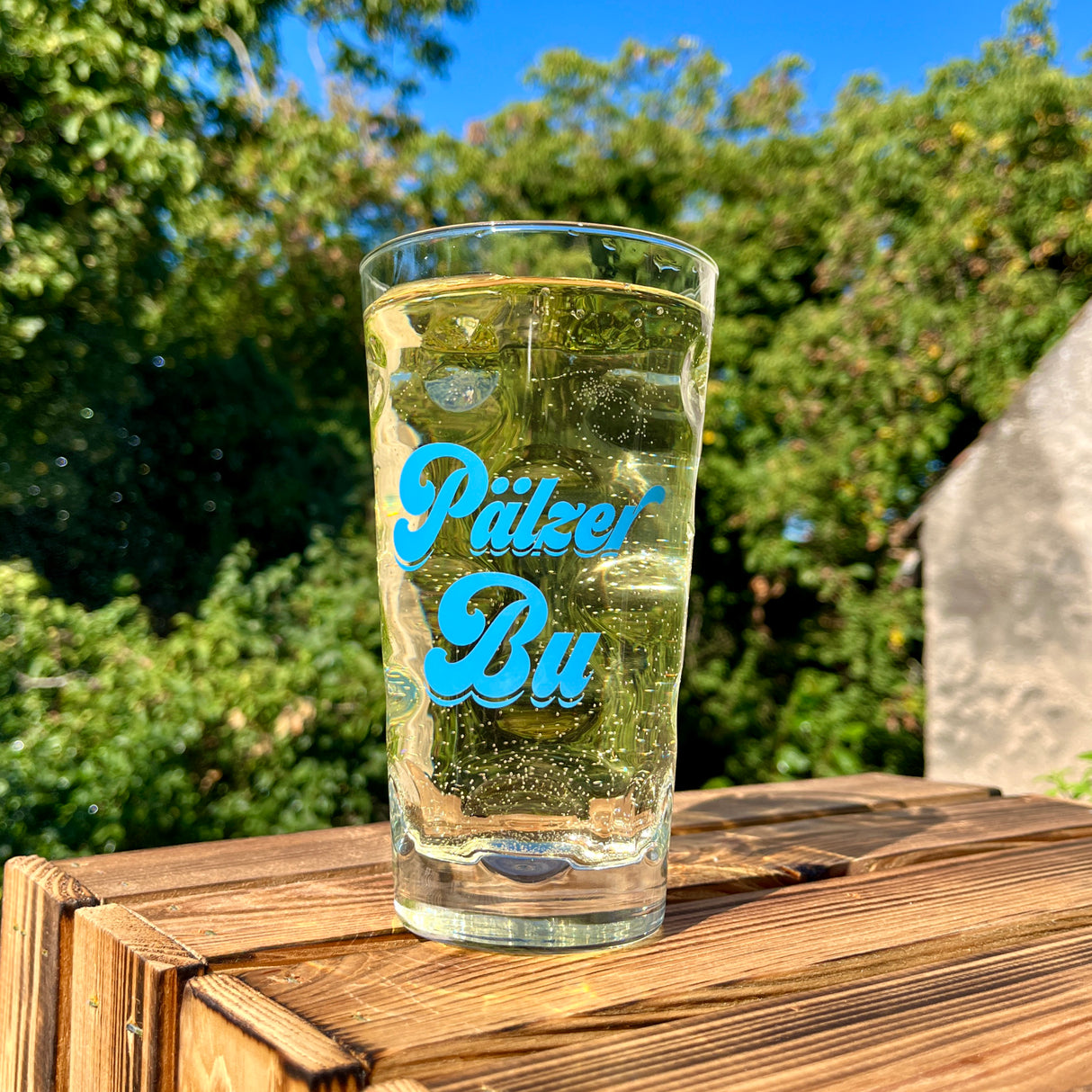 Pälzer Bu 0,5 L Dubbeglas mit Pfälzer Schorle