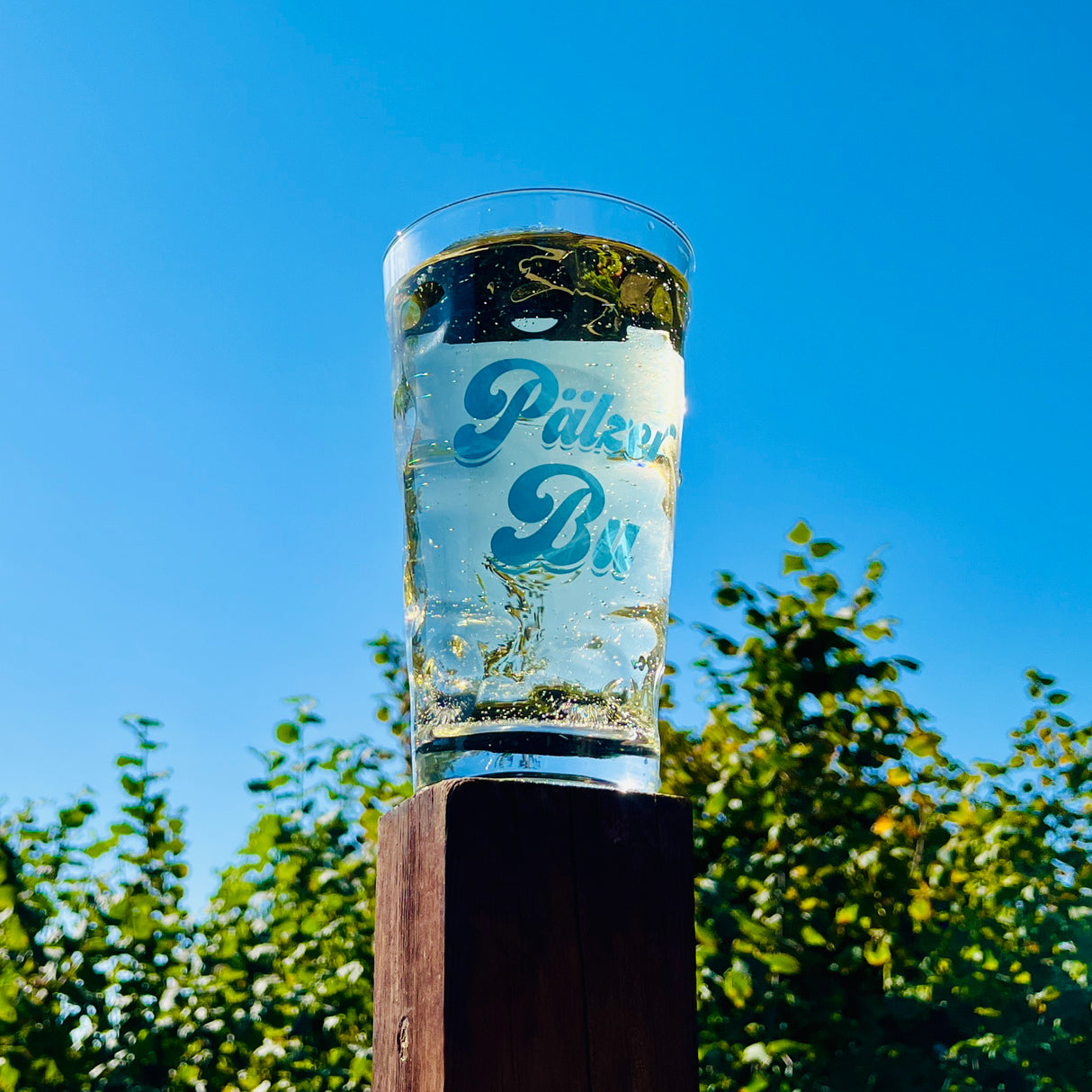Pälzer Bu 0,5 L Dubbeglas mit Pfälzer Rieslingschorle