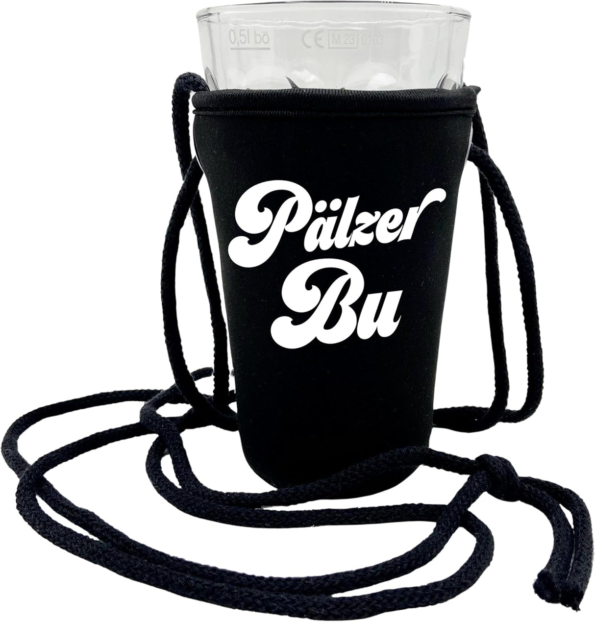 Pälzer Bu Dubbeglashalter - schwarz